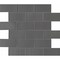 Msi Metallic Gray Subway SAMPLE Glass Mesh-Mounted Mosaic Tile ZOR-MD-0248-SAM - alternate 1